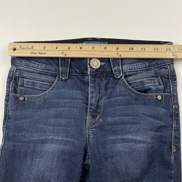 Democracy Ab Solution Jeans Women’s 2 Mid Rise Straight Stretch Cotton Poly - Picture 5 of 9